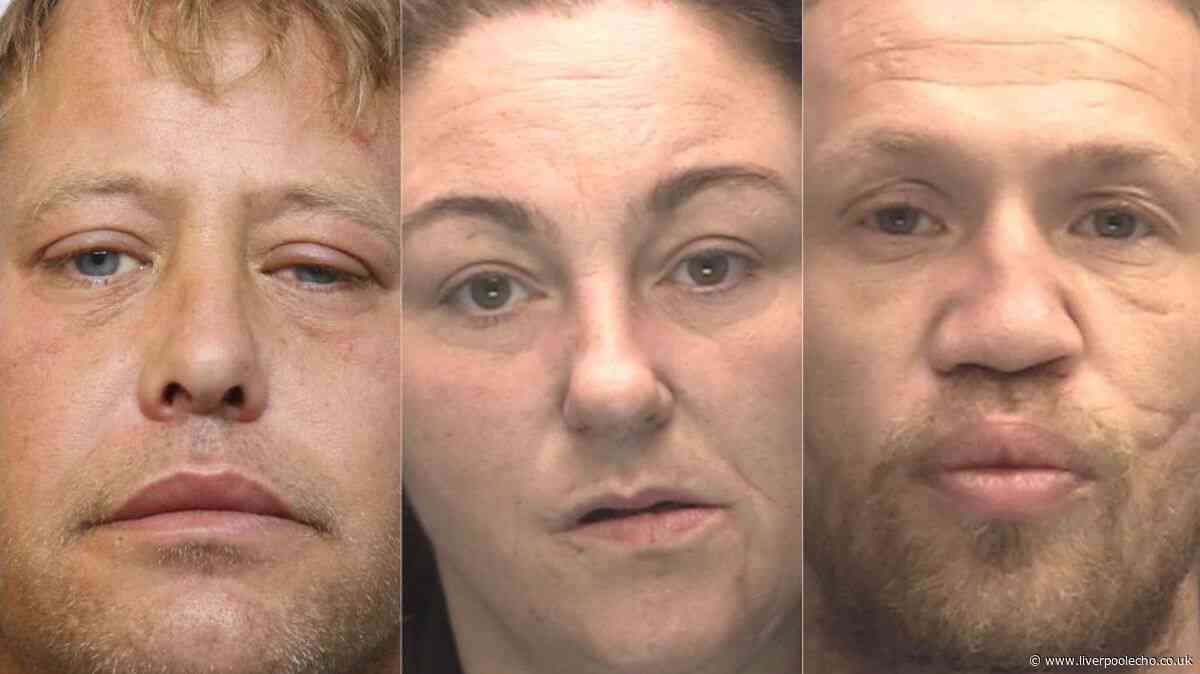 Blue WKD thug, 'Spanish Scouser' and man on run at caravan park jailed