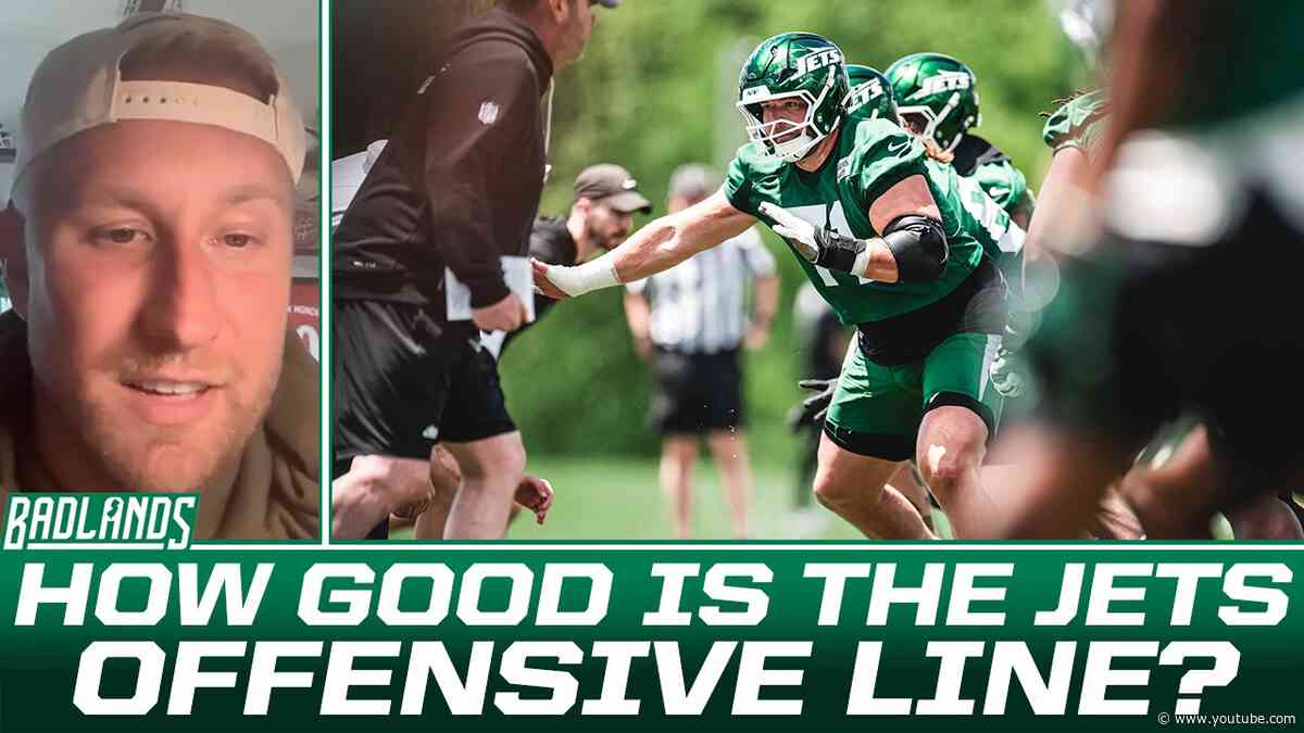 Do #Jets Have A Top TEN Offensive Line? (FULL BADLANDS) #NFL