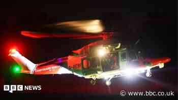 Teen stuck on cliff winched to safety by helicopter
