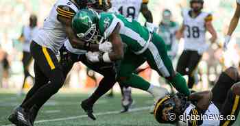 Riders roll past Ticats with strong second half