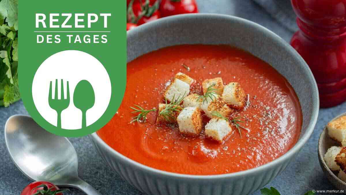 Sommerliche Gazpacho mit San-Marzano-Tomaten und Balsamico – kühle Suppe für heiße Tage