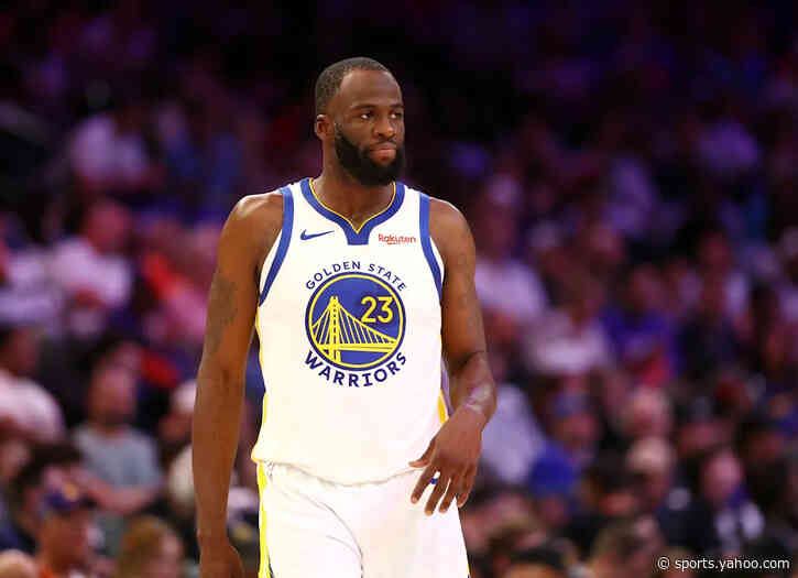 Udonis Haslem and Draymond Green are going at it after the Bam Adebayo-Tyler Herro fight in Las Vegas