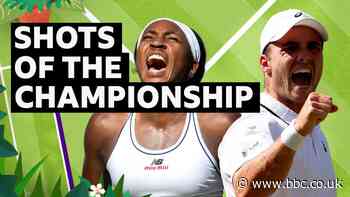'Out of this world!' - Best shots of Wimbledon 2026