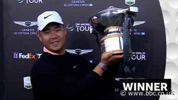 Late birdie seals Scottish Open victory for Kim