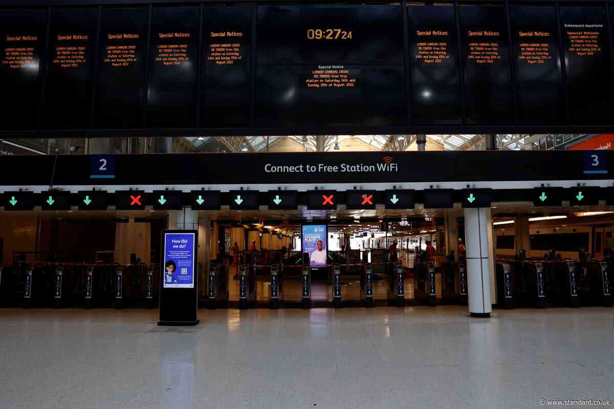 Two major London train stations to close within weeks for &pound;20million upgrade