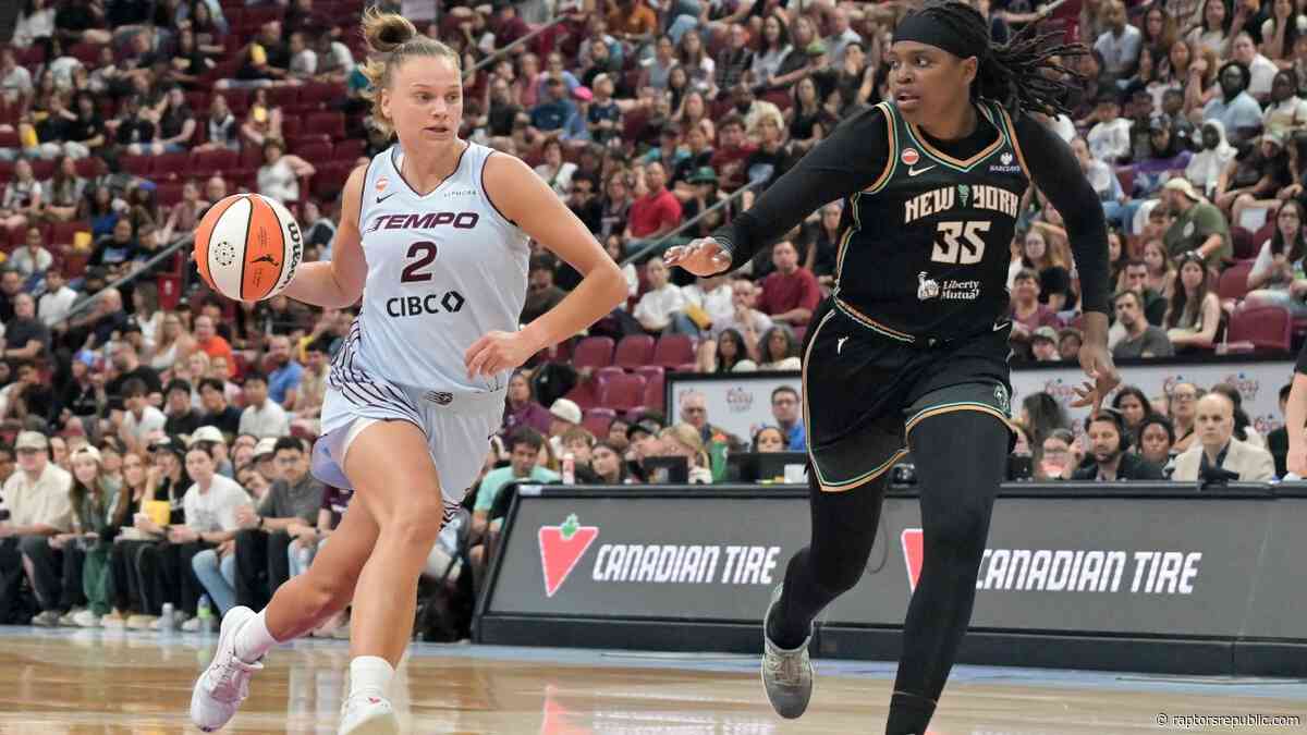 Tempo snap skid vs. Liberty thanks to Marina Mabrey, European contingent