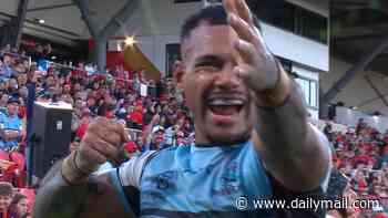 NRL stars are slammed for making a mistake when they perform special celebration dedicated to Jai Arrow