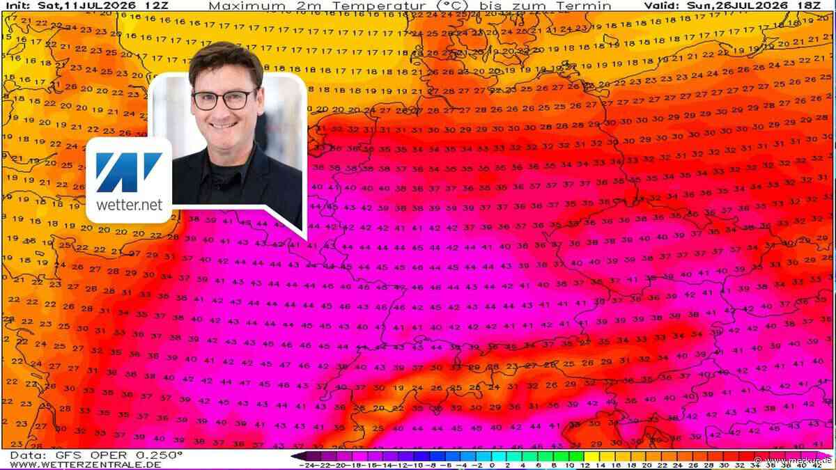 Modell rechnet mit 47 Grad für Deutschland – Fachliche Einordnung einer Extremwetterkarte