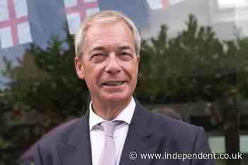 Nigel Farage latest: Reform leader acted incorrectly over gifts, says new poll as approval ratings slip