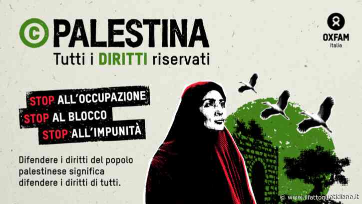 “La Palestina rischia di sparire per sempre. Serve un’inversione di rotta dell’Italia e dell’Ue”: il nuovo appello di Oxfam
