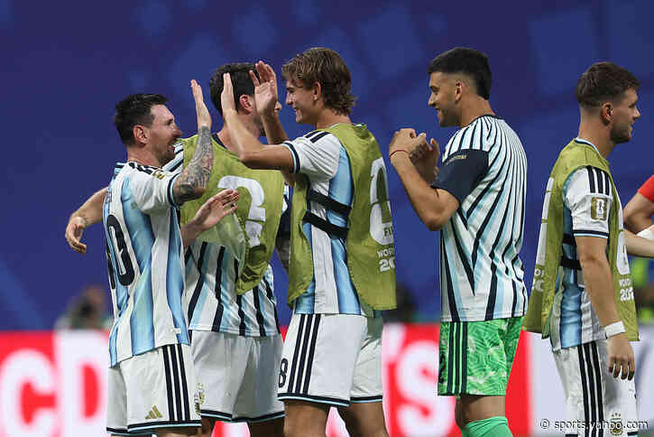📲 Sweating on the bench: Argentina star reveals his stress data