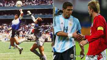 Hand of God, Beckham vs. Simeone: Ranking the most...