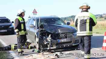 Unfall auf Kreisstraße MÜ25 mit vier Fahrzeugen – mehrere Personen verletzt