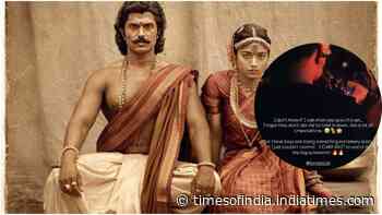 Rashmika Mandanna shares 'Ranabaali' BTS snap