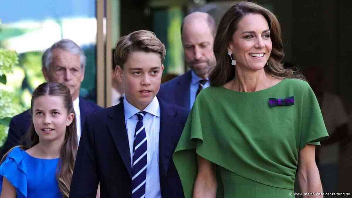 Wimbledon-Auftritt von Kate und William: Nur einer fehlt in der Royal Box
