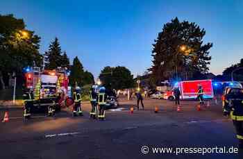 FFW Schwalmtal: Verkehrsunfall mit zwei Pkw auf der Rickelrather Straße