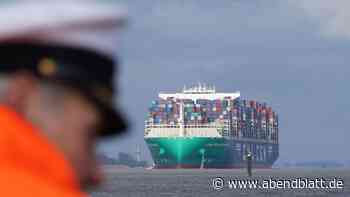 Neues 24.000-Container-Schiff läuft erstmals Hamburg an