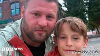 Dad's search for 'hero' who helped son on train
