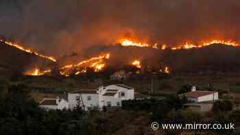 Foreign Office updates Spain travel with stark 'wildfire' alert for Brits
