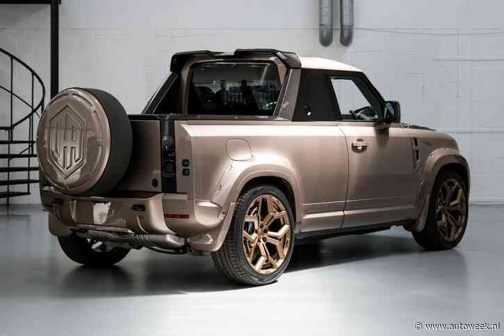 De Land Rover Defender is nu ook een pick-up