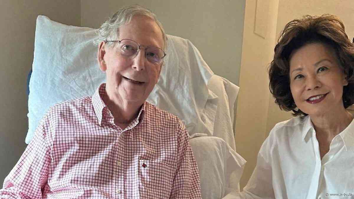 Bekannter US-Senator stürzte: Mitch McConnell beendet wilde Gerüchte über seine Gesundheit