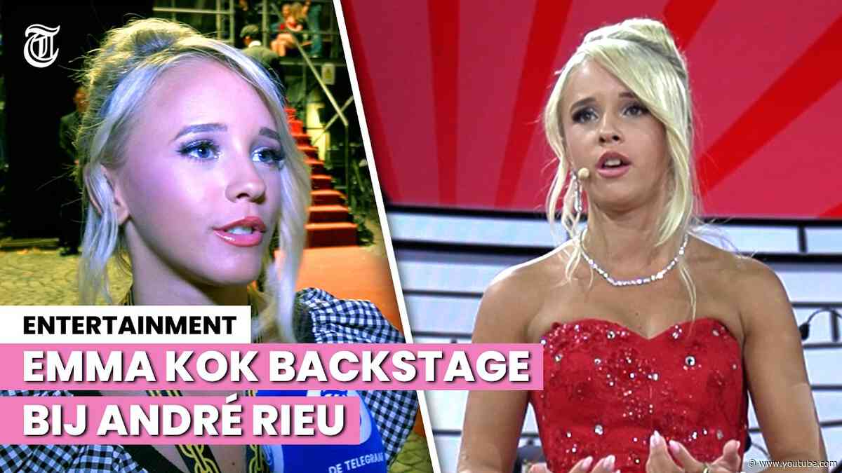 Emma Kok toch weer terug bij André Rieu: 'Je voelt alle emoties'