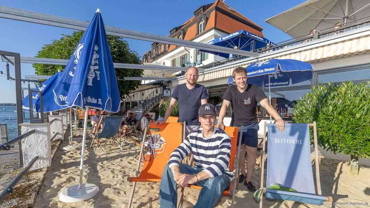 Strandhotel Berg öffnet nach Wochen wieder – mit neuem Pächter-Trio