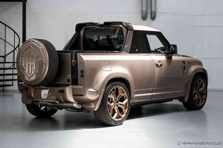 De Land Rover Defender is nu ook een pick-up