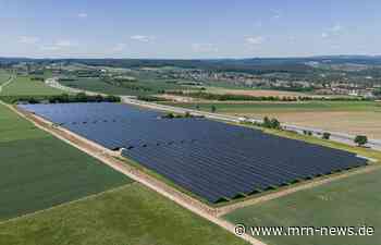 Hettenleidelheim – Sonnenstrom: Neuer Pfalzwerke-PV-Park offiziell in Betrieb
