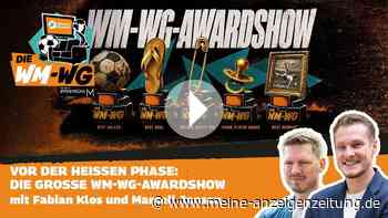 Jansen und Klos mittendrin: Vergabe der WM-WG-Awards ab 12 Uhr im Livestream