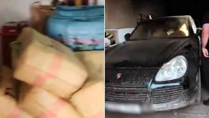 Opslag (stash) met duizenden kilo’s hasj, gestolen auto’s en vuurwapens opgerold in Spanje
