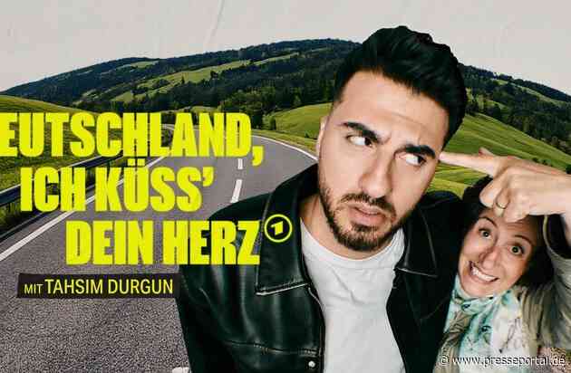 Neue Comedy-Reportage mit Tahsim Durgun: „Deutschland, ich küss‘ dein Herz“ ab 3. September in der ARD Mediathek