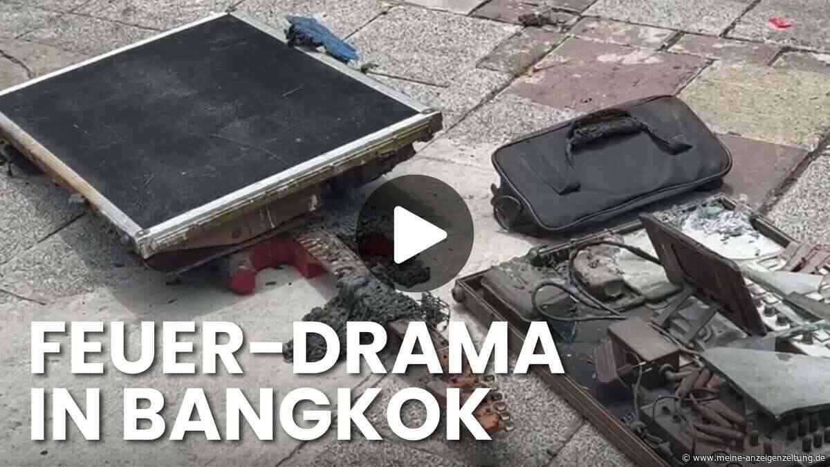 Bangkok-Brand tötet 27 Menschen in Pub – Video zeigt zerstörtes Gebäude