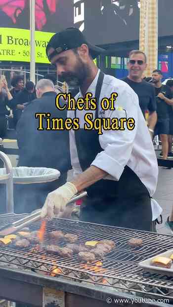 Chefs of Times Square!👨🏻‍🍳 Chef John Fraser the restaurateur at The Terrace at EDITION #nyc