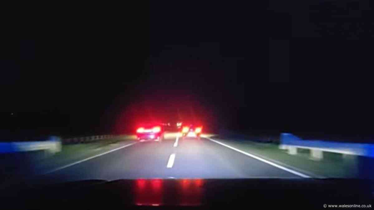 Uninsured motorist fled from police at 94mph in a 30mph zone
