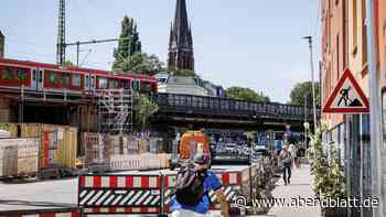 Sternbrücken-Neubau dauert länger: Verbindungsbahn bleibt sechs Wochen gesperrt