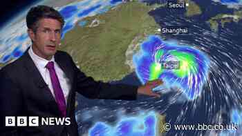 Watch: Typhoon Bavi forecast to bring heavy rains and floods to Taiwan, Japan and China