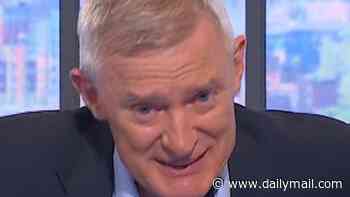 Moment emotional Jeremy Vine breaks down in tears over 'murder' of Ann Widdecombe who was regular guest on his Channel 5 show