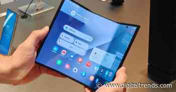 Forget folding twice. Samsung’s next big-screen phone may simply slide open