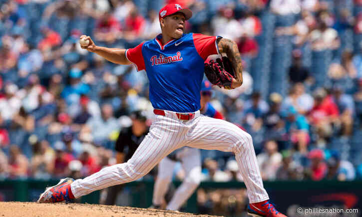 All-Star Futures Game: Phillies prospect perseveres after Tommy John surgery, has tattoo to remember it