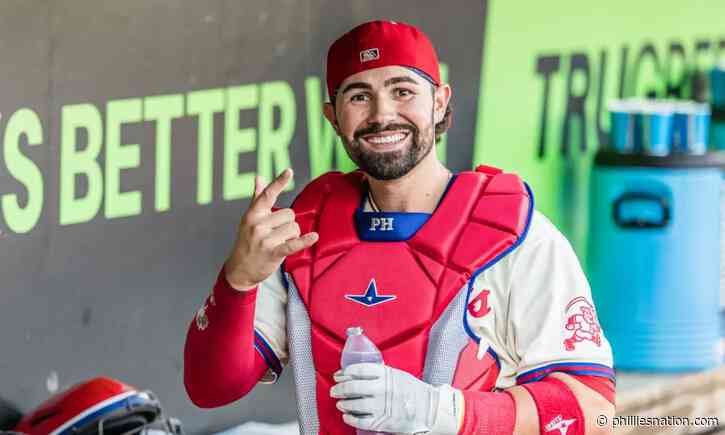 Phillies swap Triple-A catchers, release veteran outfielder in IronPigs roster moves