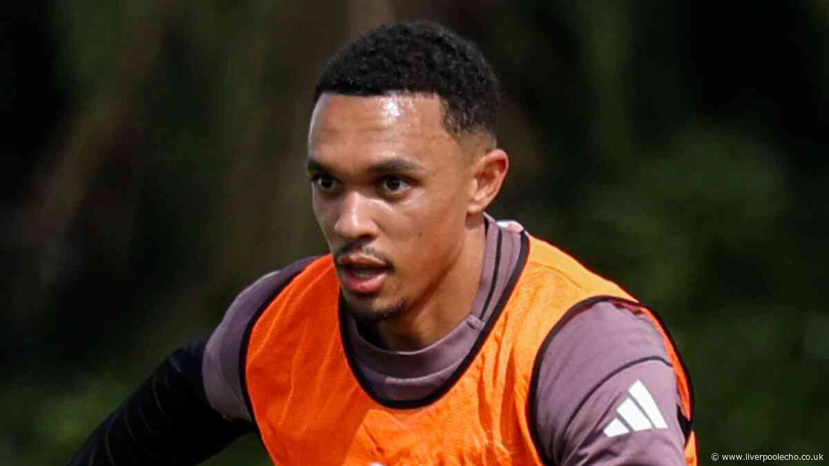 Trent Alexander-Arnold spotted in training as England deal with defensive crisis
