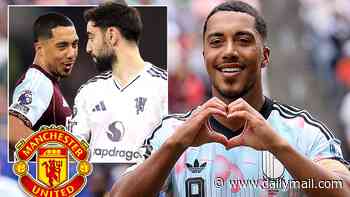 Man United move to sign Youri Tielemans in £35m deal - with Red Devils triggering Aston Villa star's release clause