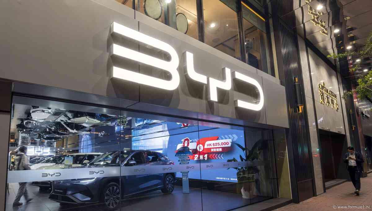 BYD-topadviseur over F1-deelname: ‘Willen niet zomaar een sticker op de auto plakken’