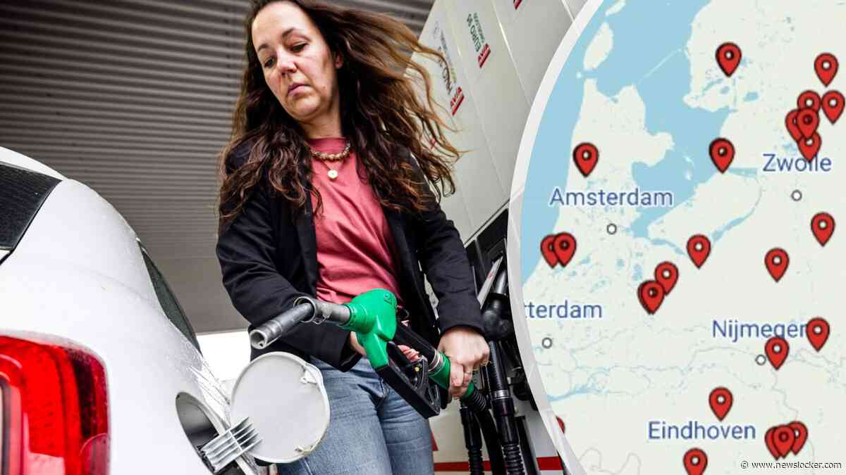 Wie slim is, tankt vandaag nog ’voordelig’: hier ben je bij jou in de buurt het goedkoopst uit