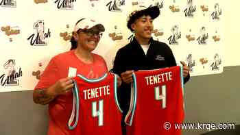UNM's Tenette reveals new jersey number, connects with fans at Albuquerque event