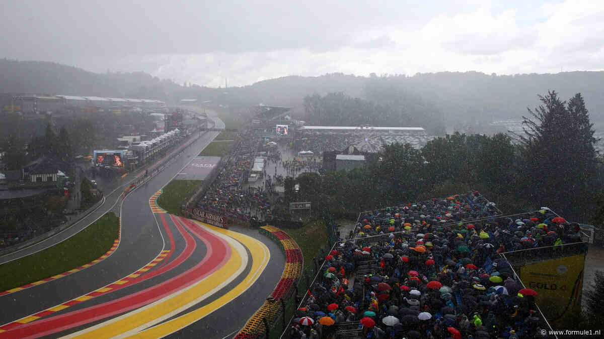 Weerbericht GP België: Eindelijk regen op komst voor Max Verstappen