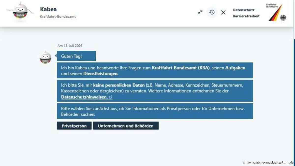 Kabea soll helfen  – KBA startet Chatbot 