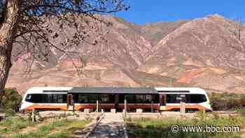Ride Latin America's first solar train