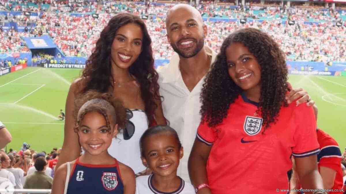Rochelle and Marvin Humes make admission after being seen celebrating at England World Cup game